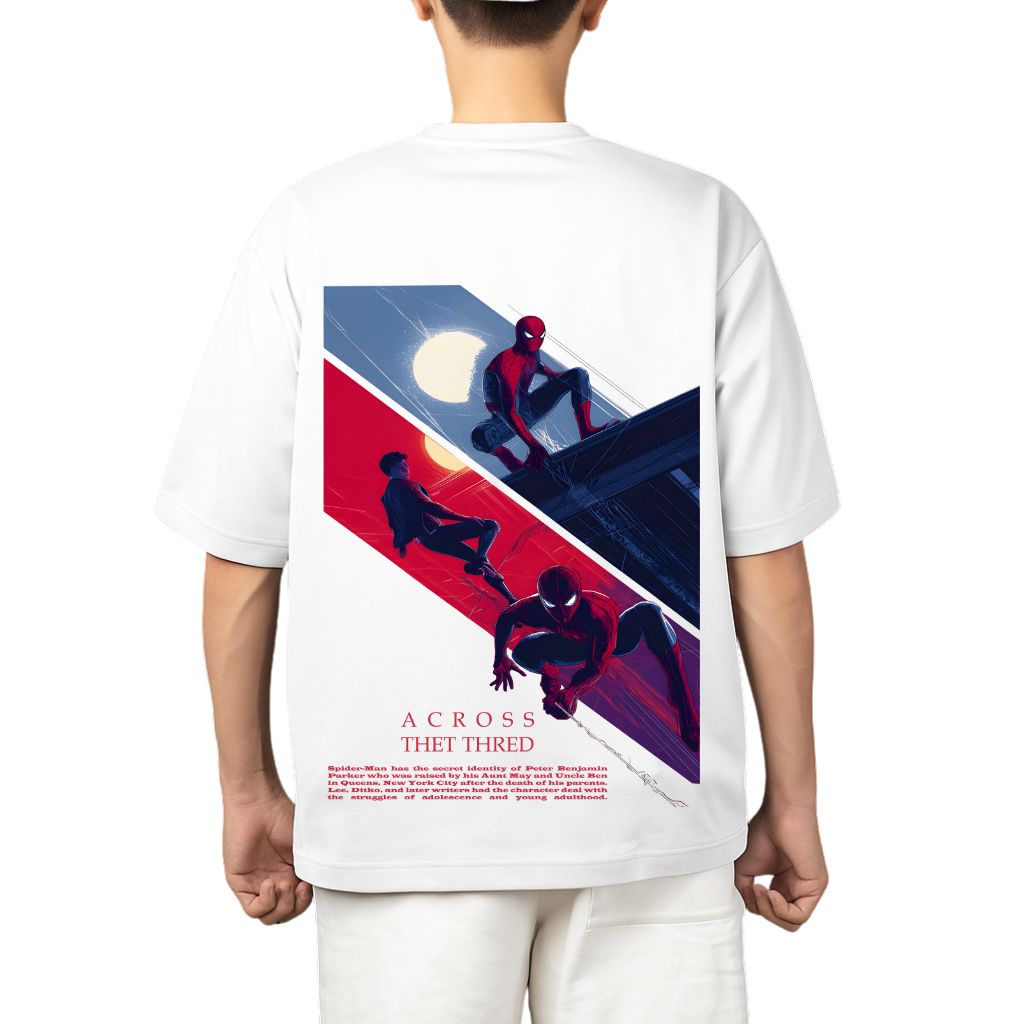 spiderman (2) spiderman oversized t shirt