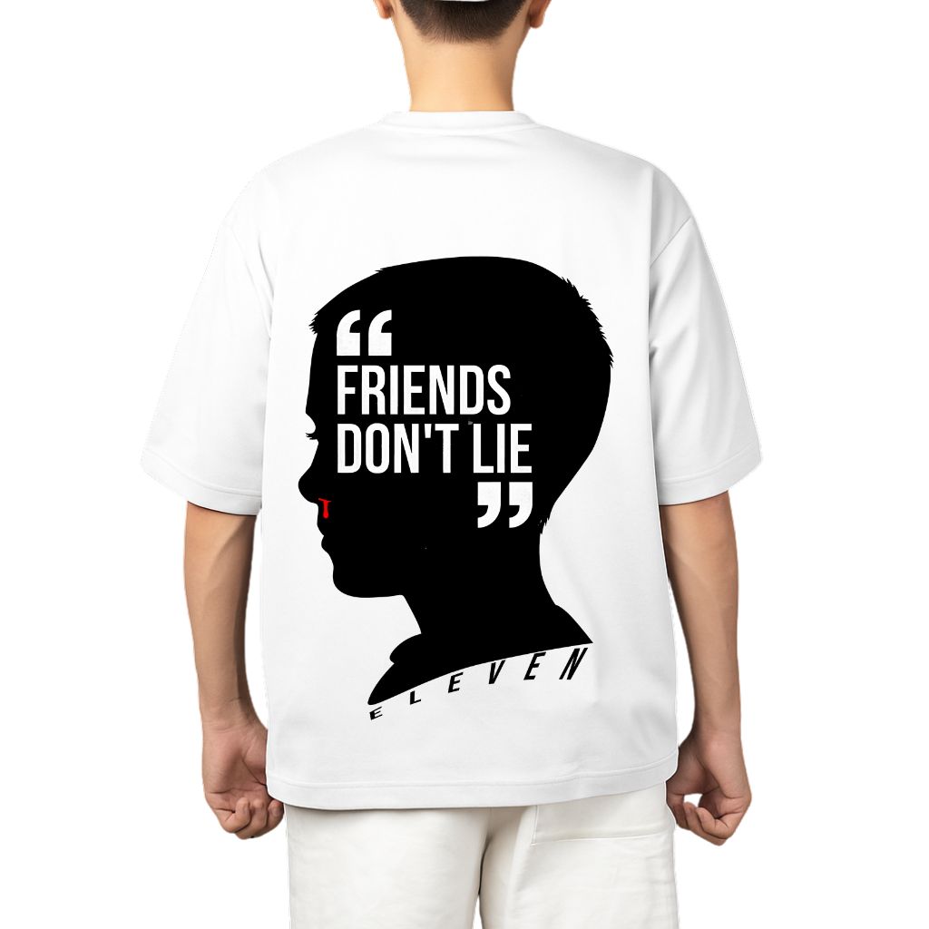 Web Series - Stranger Things oversized t shirt