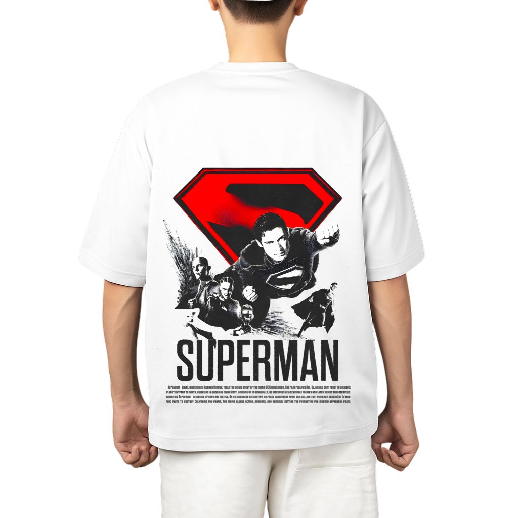 superman oversized t shirt