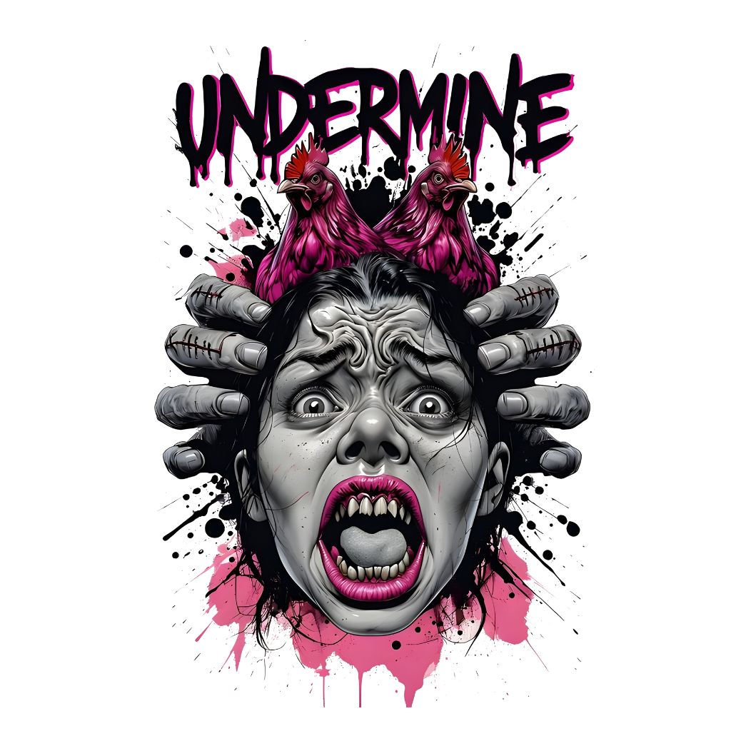 Under Mine oversized t shirt