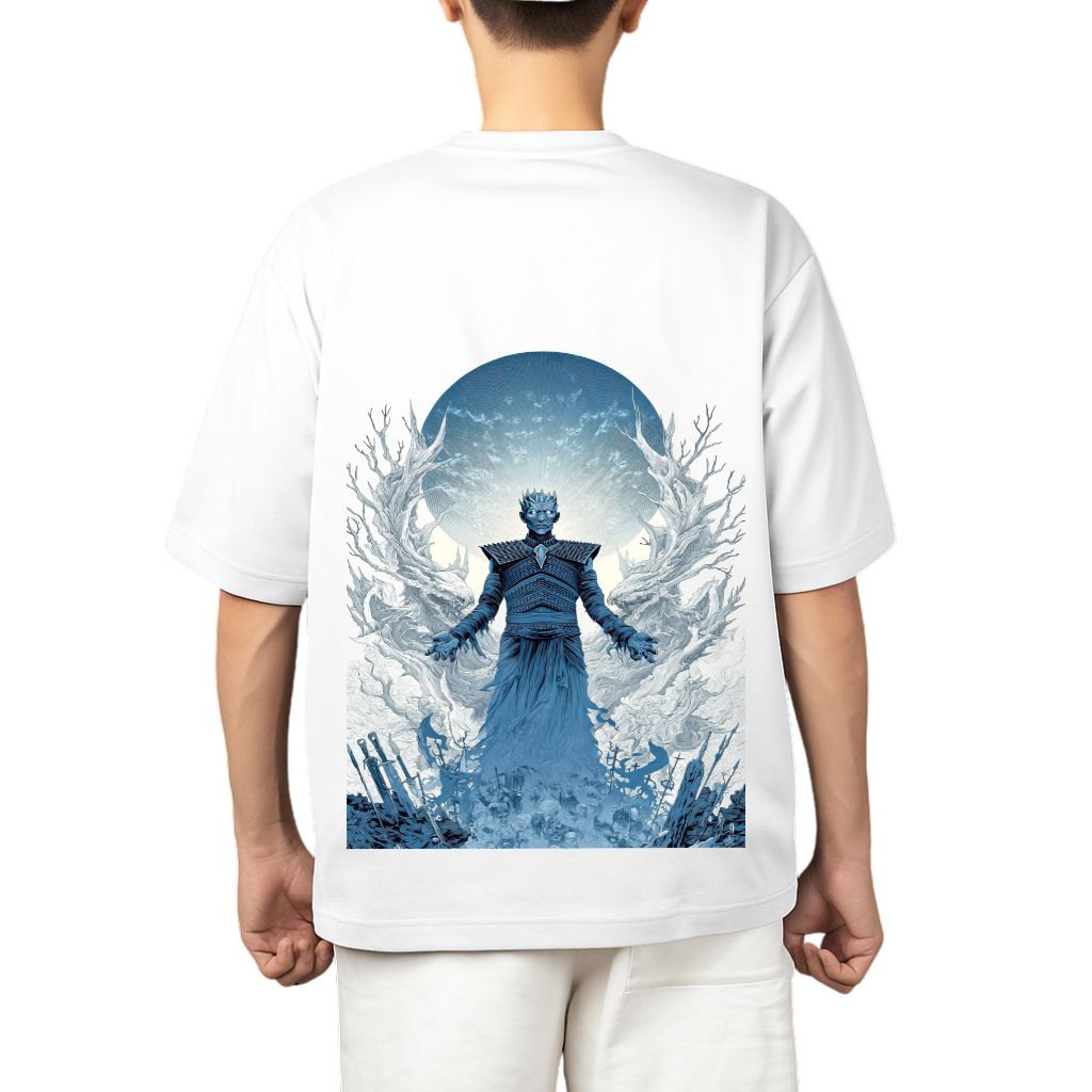 White Walker over sized t shirt