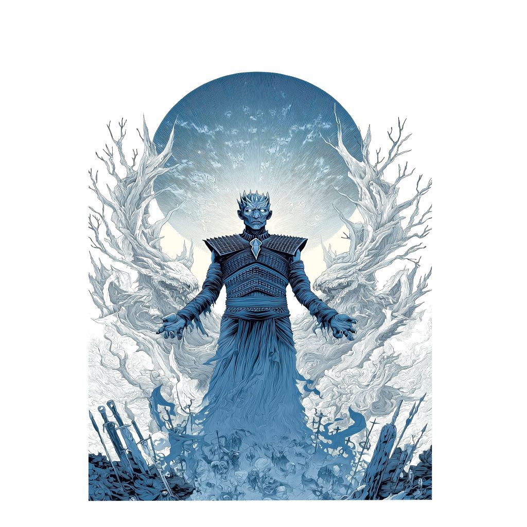 white walker White Walker over sized t shirt