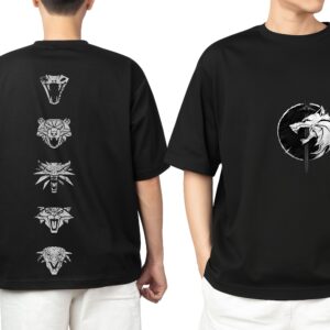 Oversized Custom T-Shirt – Web Series - Witcher
