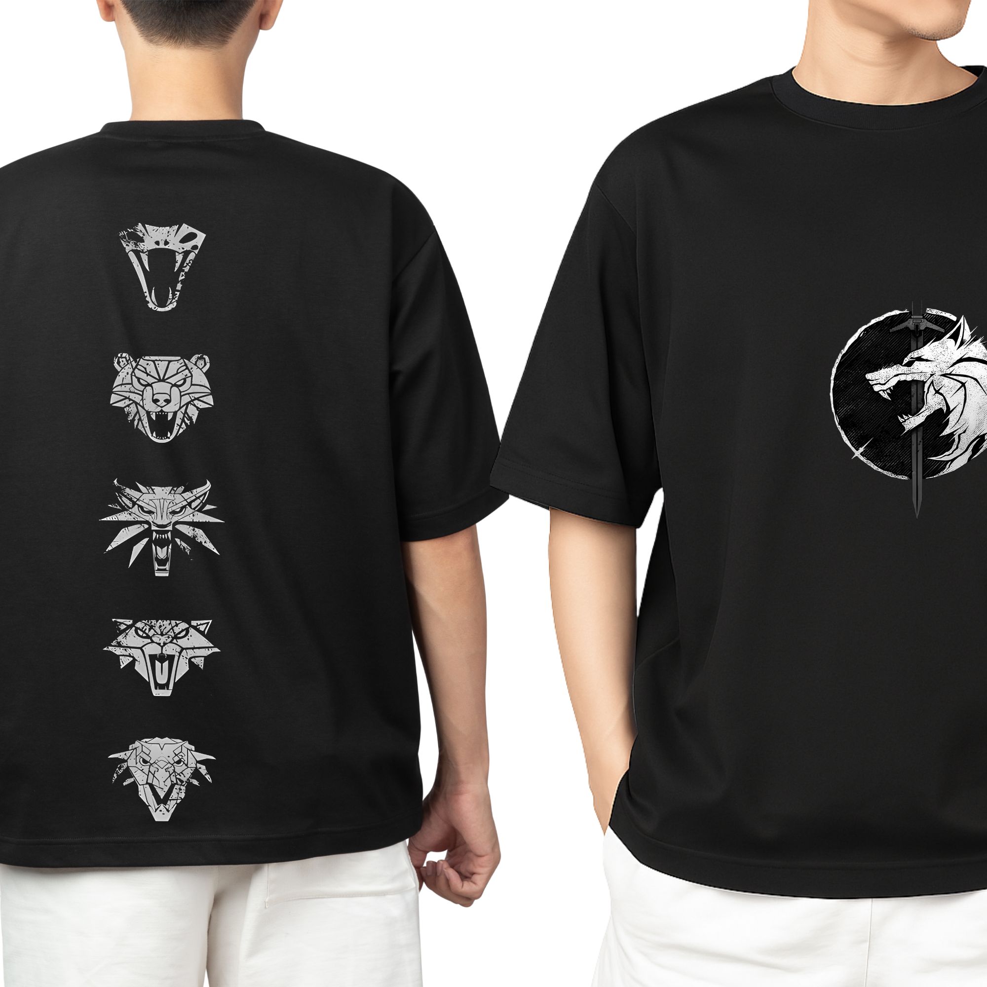 Oversized Custom T-Shirt – Web Series - Witcher