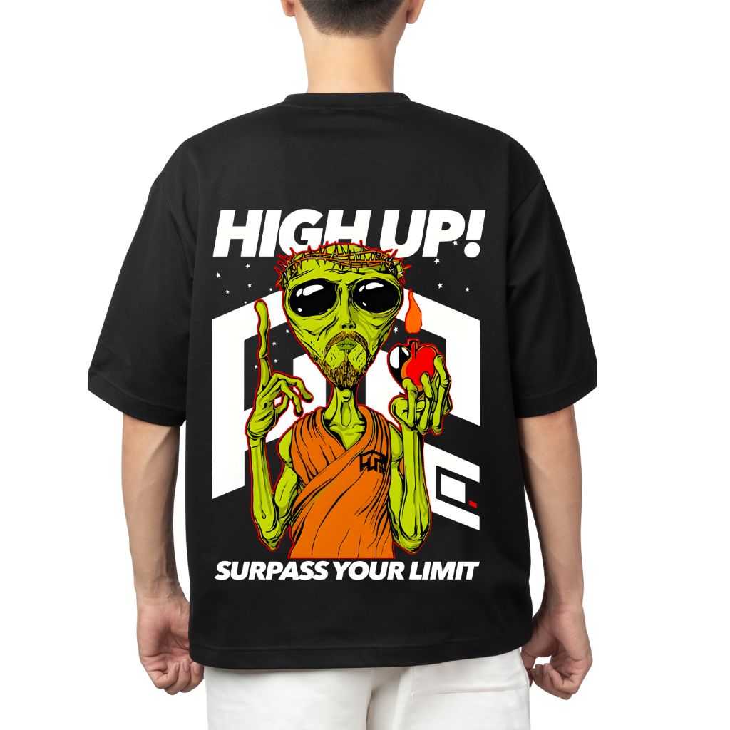 Oversized Custom T-Shirt - Custom - High UP