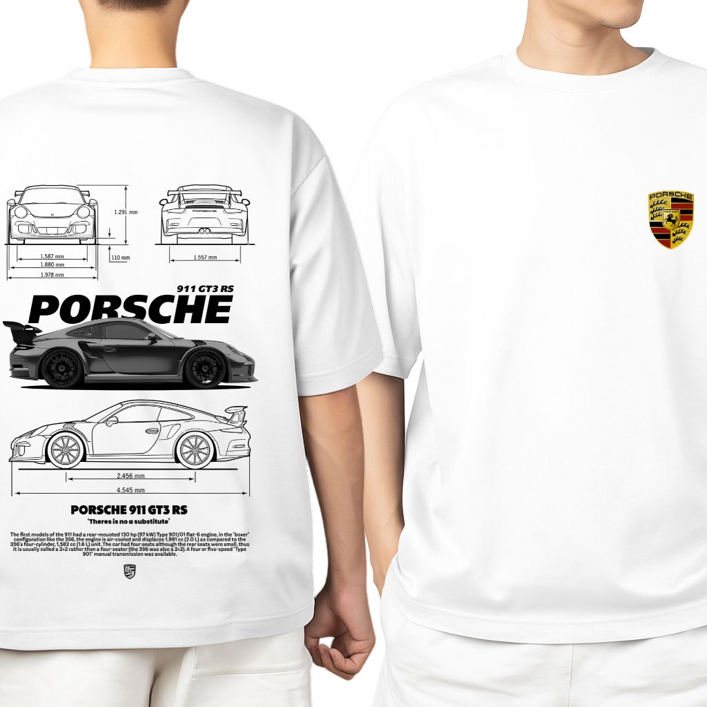 Porsche oversized t shirt