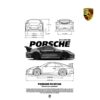 Porsche Porsche oversized t shirt
