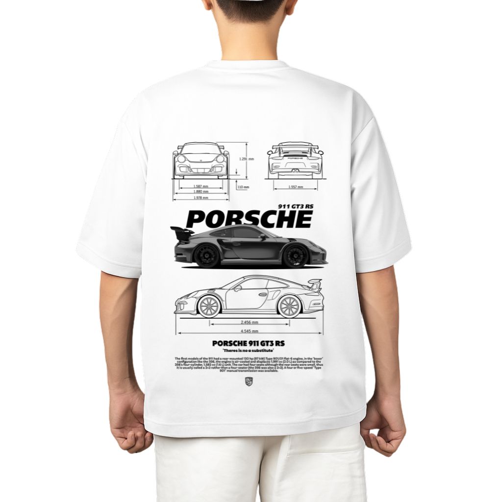Porsche oversized t shirt