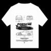 Porsche (3) Porsche oversized t shirt