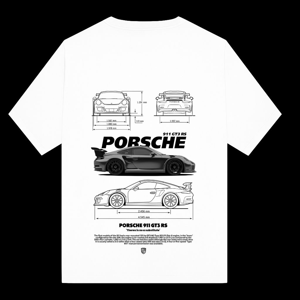 Porsche oversized t shirt