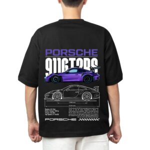 Oversized Custom T-Shirt – Automobile – Car – Porsche 911