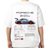oversized t shirt of porsche 911
