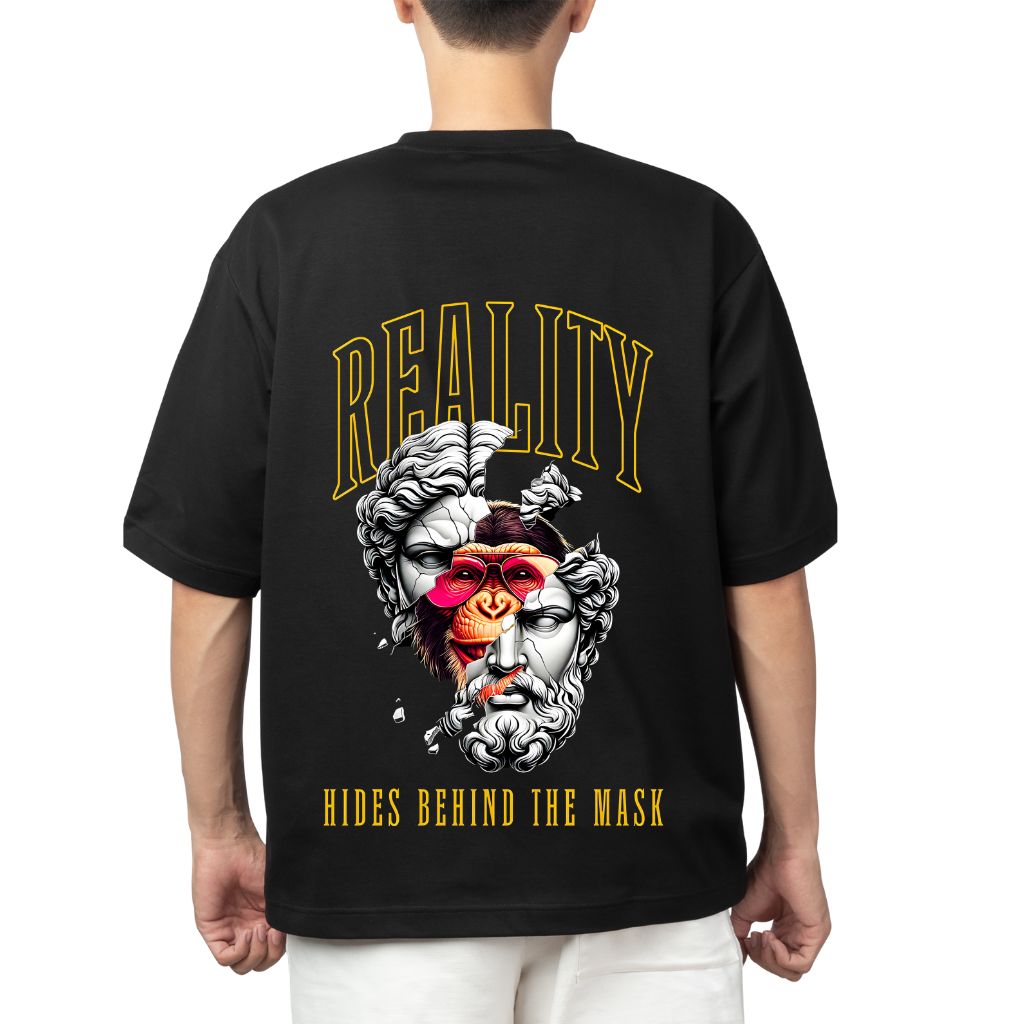 Oversized Custom T-Shirt - Custom - Reality Hide Behind