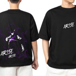 anime arise oversized t shirt