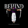 Anime - Behind oversized t shirt