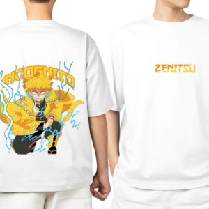 Anime Zenitsu oversized t shirt