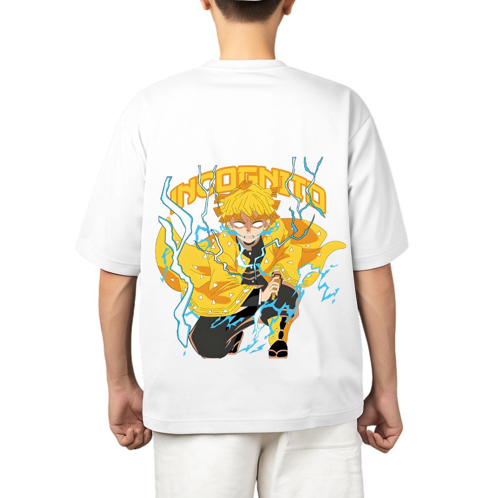 Anime Zenitsu oversized t shirt