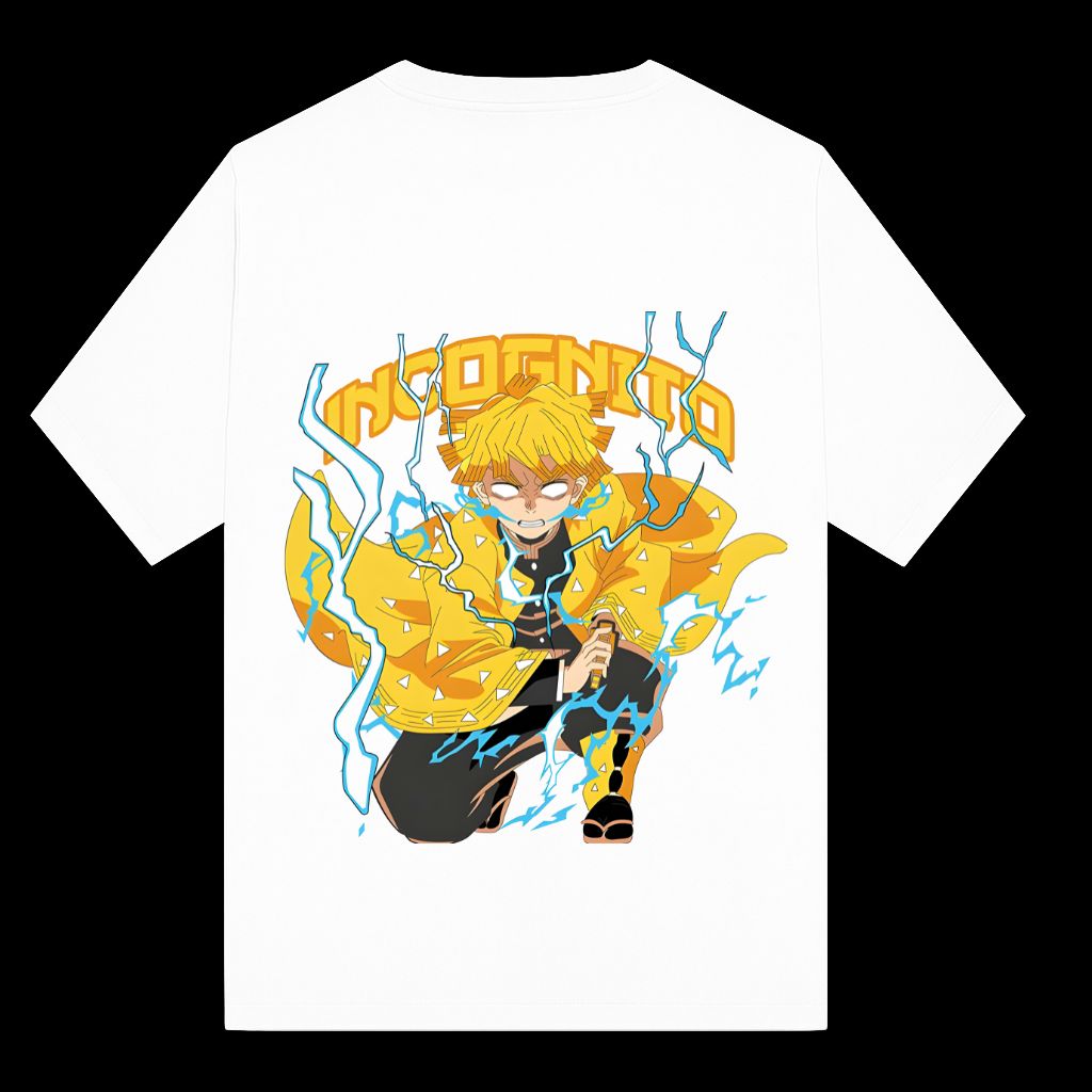 Anime Zenitsu oversized t shirt