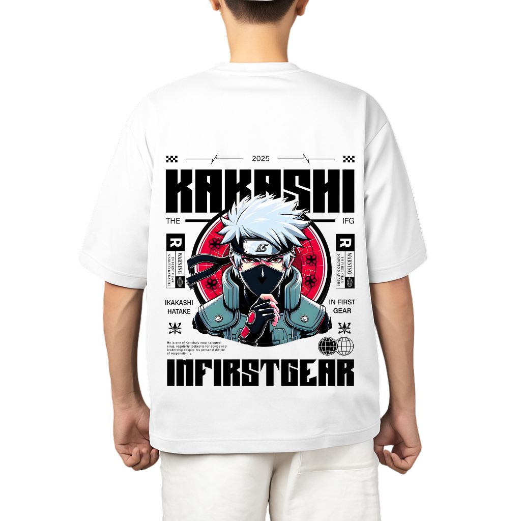 Anime - Kakashi oversized t shirt